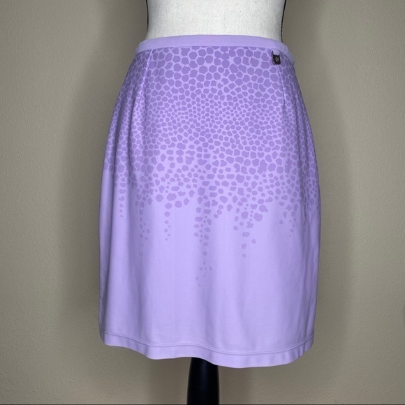 Versace Jeans Couture Purple Skirt